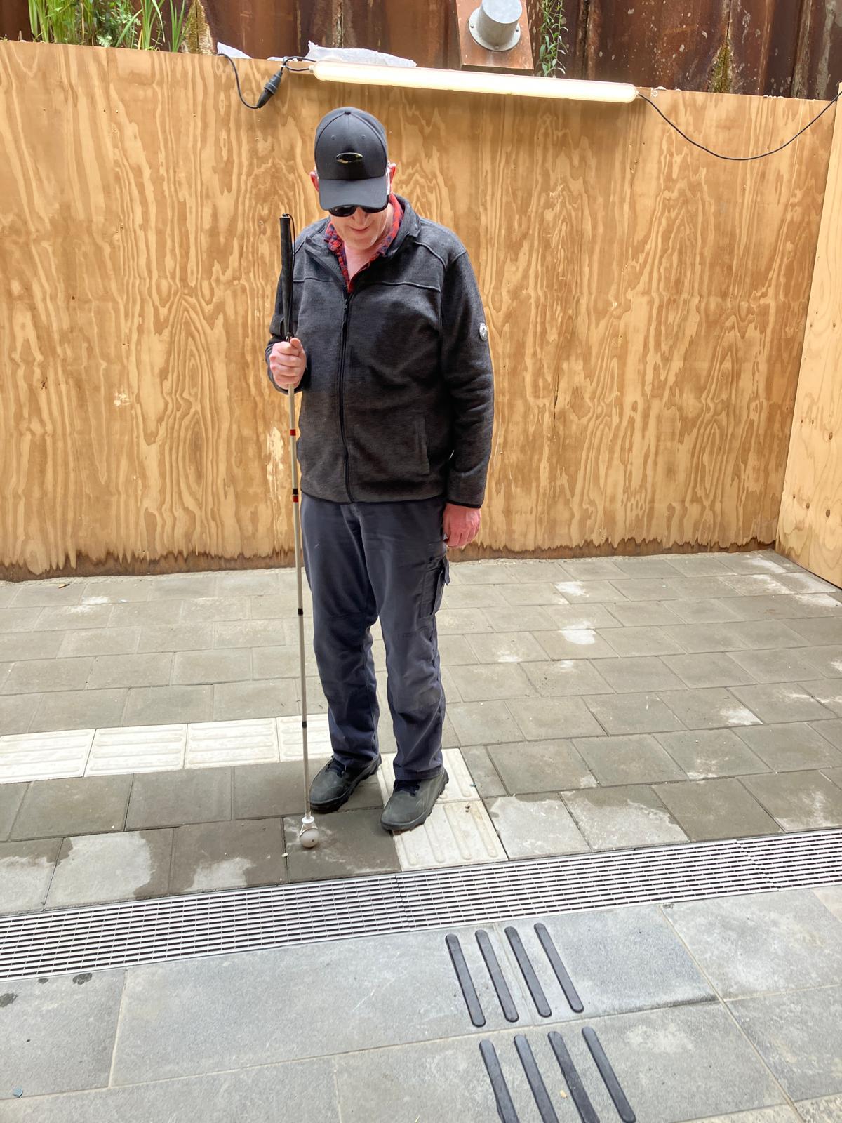 Aandachtspunten voor de blindengeleidelijnen in hoofdstation Groningen