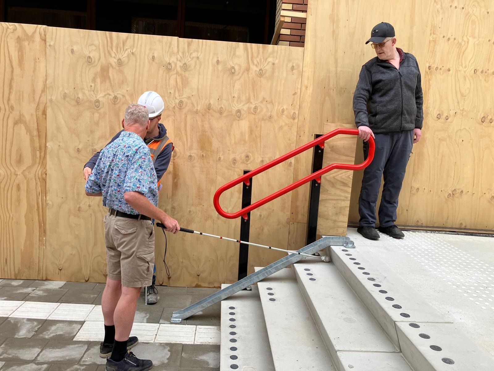 Foto 19 bij artikel "Aandachtspunten voor de blindengeleidelijnen in hoofdstation Groningen".