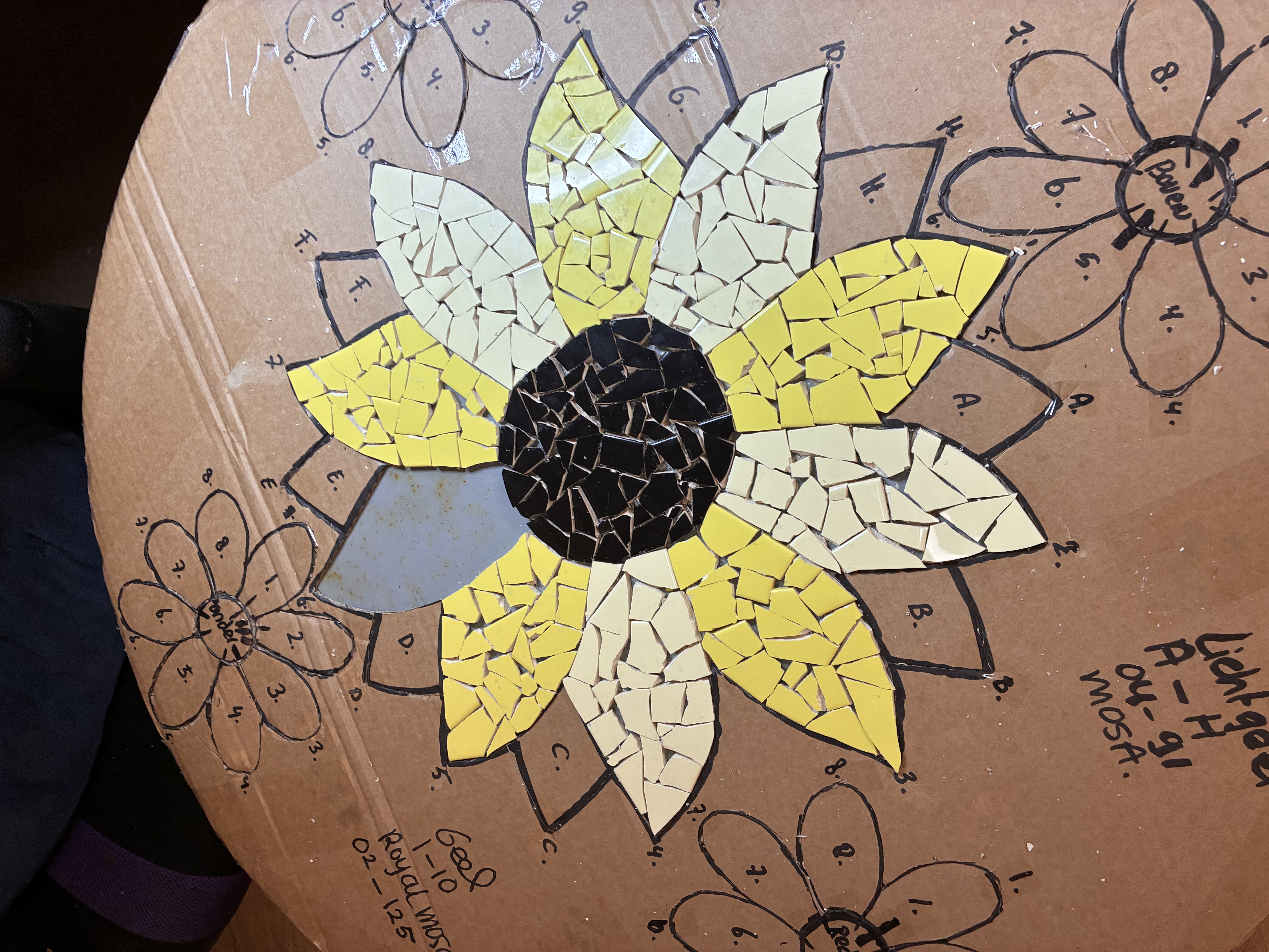 Foto 55 bij artikel "Daar is die dan, het project: De Mozaiektafel!".