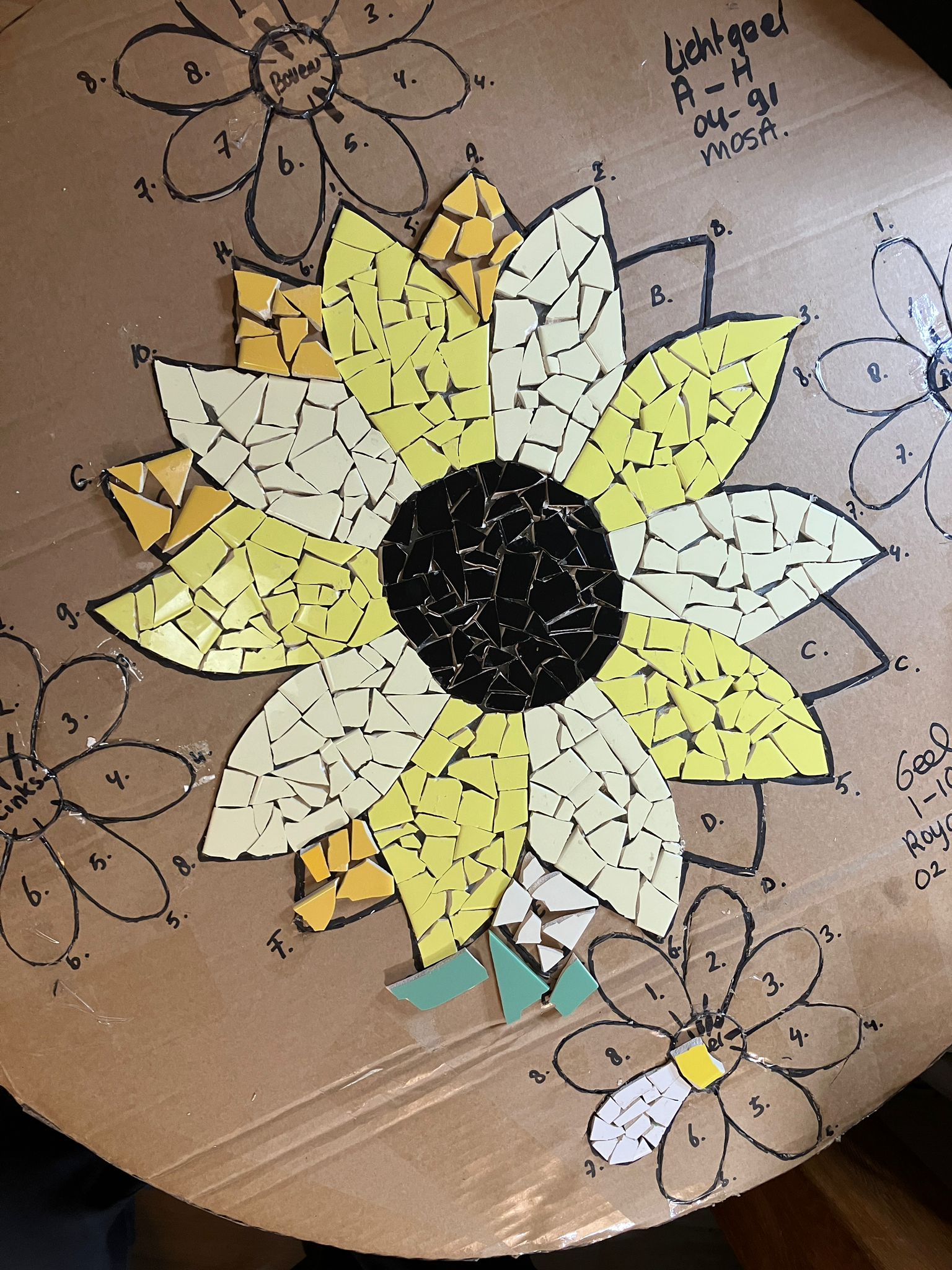 Foto 49 bij artikel "Daar is die dan, het project: De Mozaiektafel!".