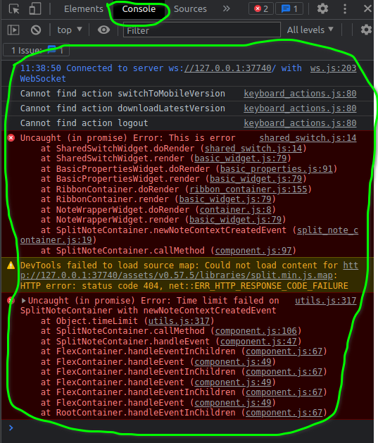 Wat word ik blij van de error logs!