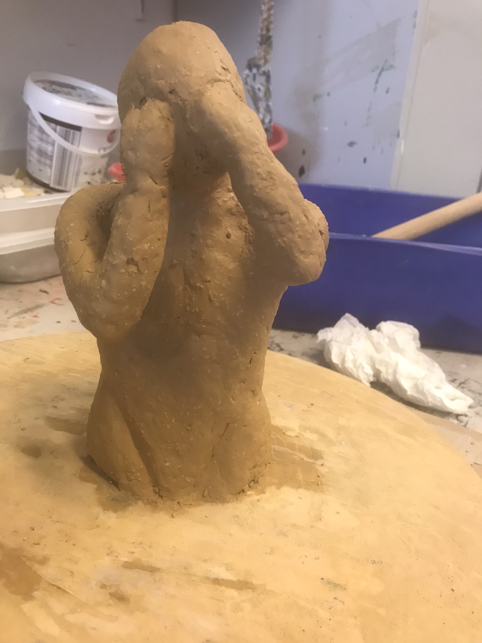 Foto 2 bij artikel "Klei beeld 