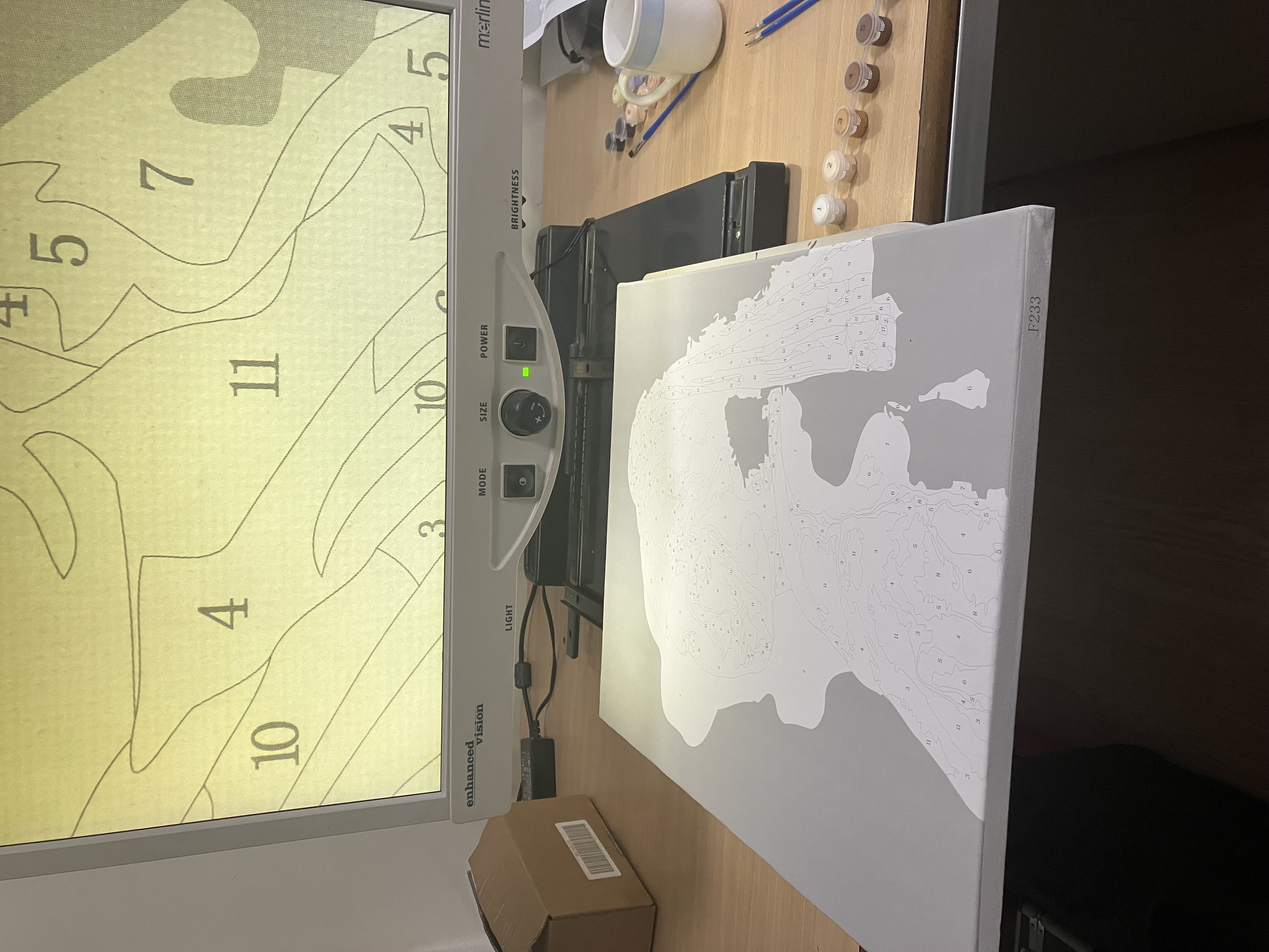 Foto 2 bij artikel "Meisje met de parel (40 x 50cm)".